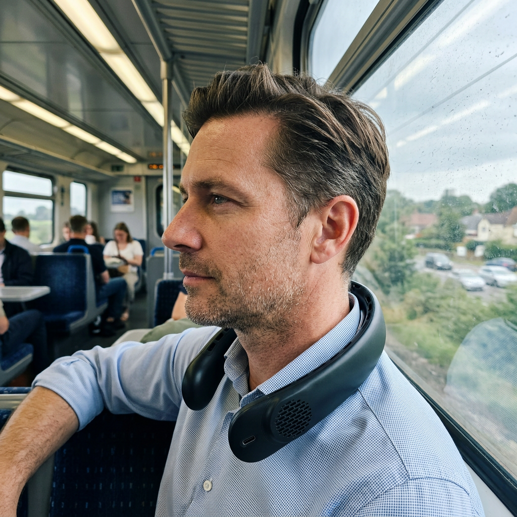 Mein täglicher Begleiter im Zug